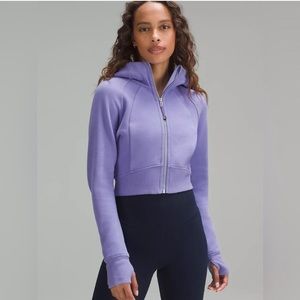 Lululemon Cropped Full Zip Scuba